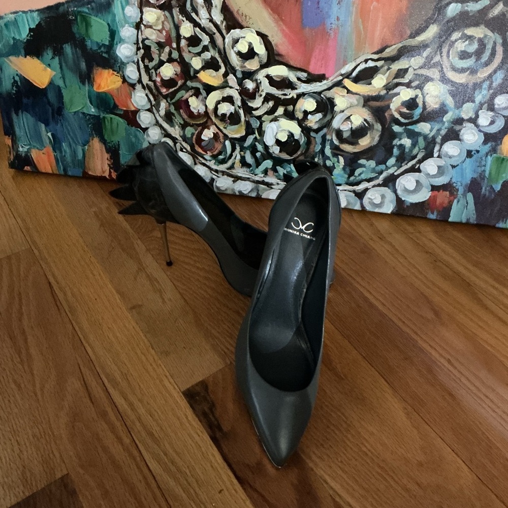 Monika Chiang Black Stiletto Heels